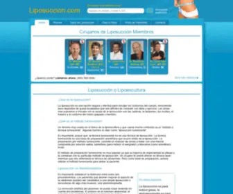 Liposuccion.com(Liposucción o Lipoescultura) Screenshot