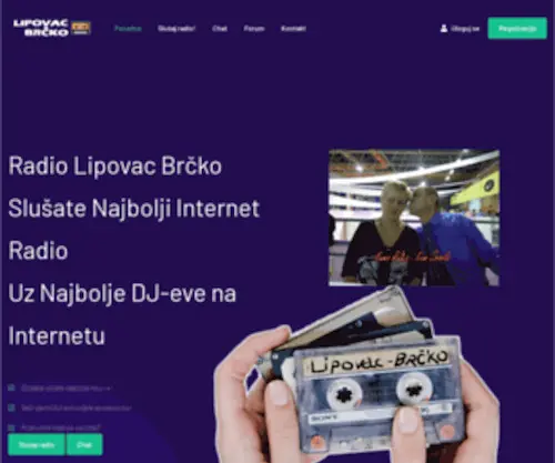 Lipovac-BRcko.com(RADIO LIPOVAC) Screenshot