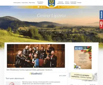 Lipowa.pl(Gmina Lipowa) Screenshot