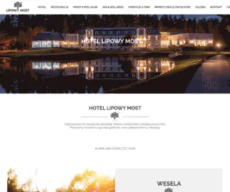 Lipowymost.pl(Hotel Lipowy Most) Screenshot