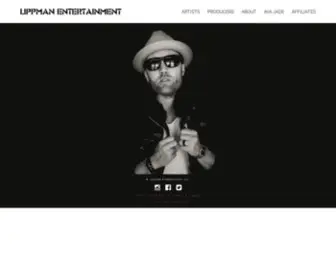 Lippmanent.com(Lippman Entertainment) Screenshot