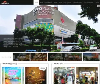 Lippomalls.com(Lippo Malls) Screenshot
