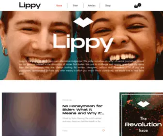 Lippymag.com(Lippy Magazine) Screenshot