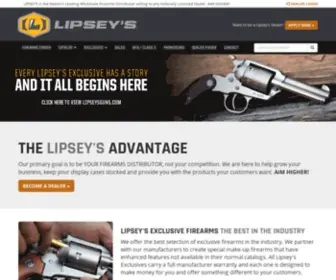 Lipseys.com(Wholesale Firearms) Screenshot