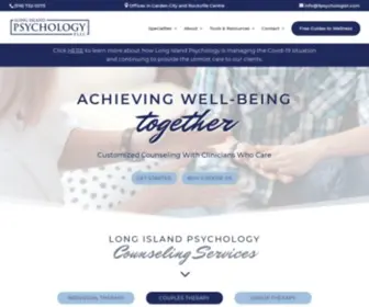 Lipsychologist.com(Long Island Psychology) Screenshot