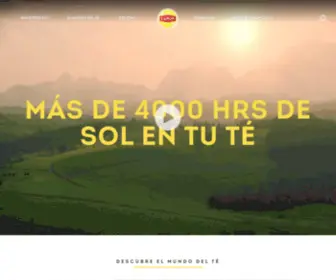 Lipton.cl(Bienvenidos al mundo de Lipton) Screenshot