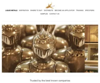 LiqMet.com(LIQMET Liquid Metal Coatings) Screenshot