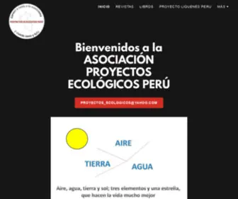 Liquenesperu.com(ASOCIACIÓN) Screenshot