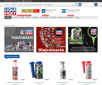 Liqui-Moly.hu(Liqui Moly Magyarország Autó) Screenshot