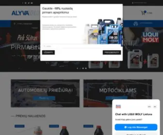 Liqui-Moly.lt(Liqui moly produkcija) Screenshot