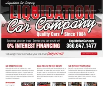Liquidationcar.com(Liquidation Car company) Screenshot
