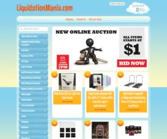 Liquidationmania.com(Canada) Screenshot