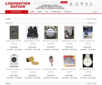 Liquidationnation.ca(Liquidationnation) Screenshot