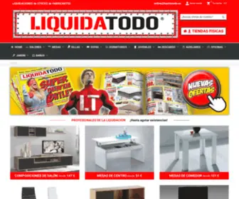 Liquidatodo.es(MUEBLES BARATOS online) Screenshot