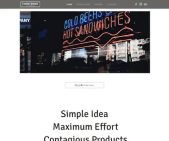 Liquidbreadco.com(Liquid Bread Co) Screenshot