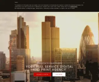 Liquidbubble.co.uk(Full Service Web) Screenshot