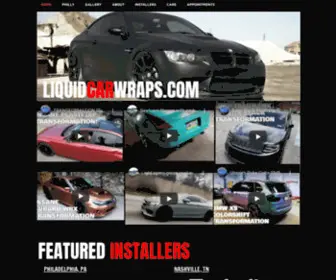 Liquidcarwraps.com(Liquid Car Wraps) Screenshot