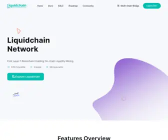 Liquidchain.net(Liquidchain) Screenshot