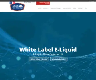 Liquidcreationsltd.com(Liquid Creations E Liquid Manufacturer UK) Screenshot