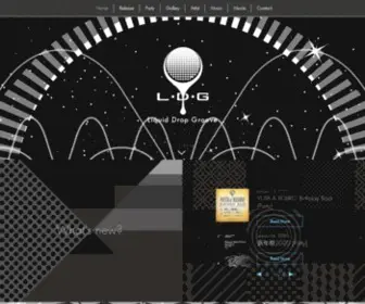 Liquiddropgroove.com(Liquid Drop Groove) Screenshot