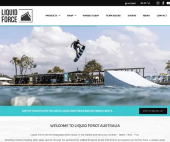 Liquidforce.com.au(Liquid Force Kite Australia) Screenshot