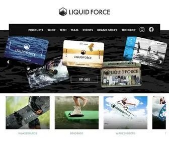 Liquidforce.com(Relentless Innovation) Screenshot