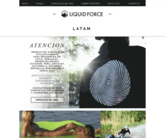 Liquidforcelatam.com(LiquidForce LATAM) Screenshot