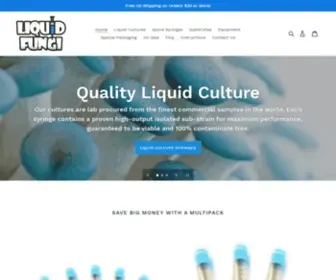 Liquidfungi.com(Liquid Fungi) Screenshot