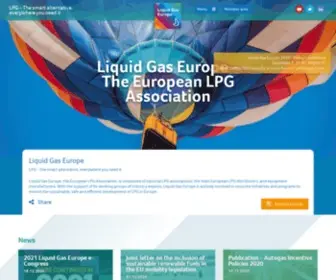 Liquidgaseurope.eu(Liquid Gas Europe) Screenshot