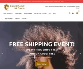 Liquidgoldhairproducts.com(Liquid Gold Hair Products) Screenshot
