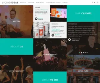 Liquidideas.com.au(Liquid Ideas) Screenshot