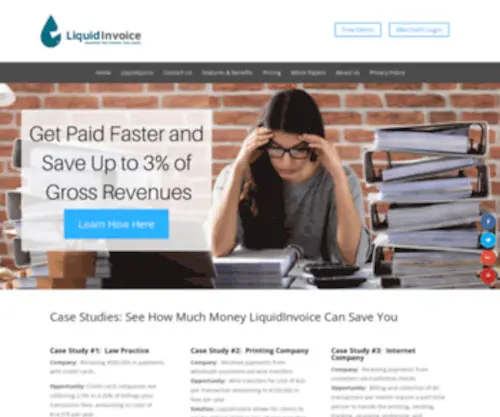 Liquidinvoice.com(Get Paid Faster) Screenshot