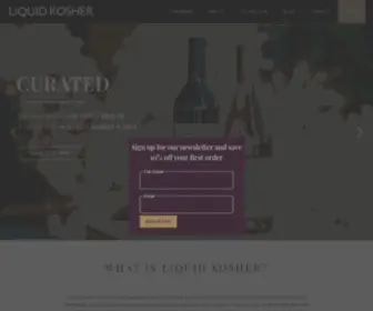 Liquidkosher.com(Liquid Kosher) Screenshot