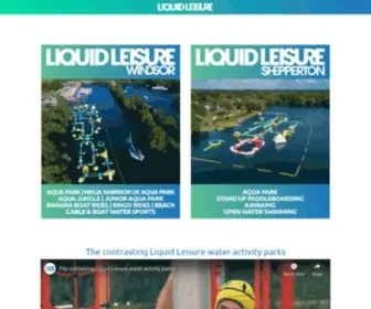 Liquidleisure.com(Which park would you like to splash it at) Screenshot