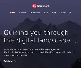 Liquidlight.co.uk(Liquid Light) Screenshot