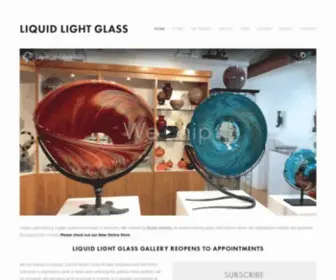 Liquidlightglass.com(Liquid Light Glass) Screenshot