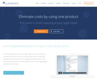 Liquidlitigation.com(LLM, Inc) Screenshot