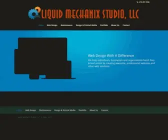 Liquidmechanix.com(Liquid Mechanix Studio) Screenshot