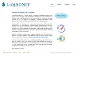 Liquidnetlimited.co.uk(The homepage of LiquidNet Ltd) Screenshot