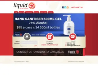 Liquidsb.com.au(Liquor Wholesale QLD) Screenshot