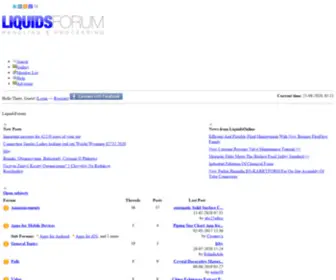 Liquidsforum.com(Handling & Processing Liquids) Screenshot