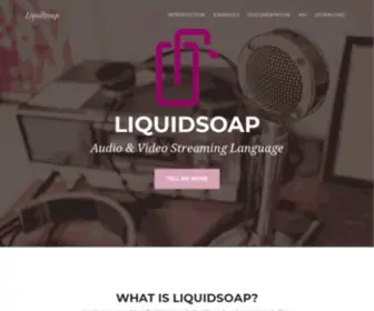 Liquidsoap.info(Audio & Video Streaming Language) Screenshot