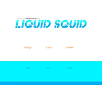 Liquidsquidstudios.com(Atlanta Graphic Design) Screenshot