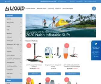 Liquidsurfandsail.com(Windsurfing) Screenshot