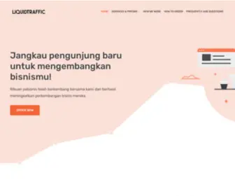 Liquidtraffic.id(Jangkau pengunjung baru untuk mengembangkan bisnismu) Screenshot