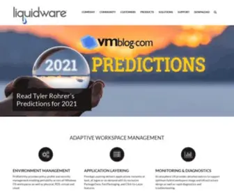 Liquidware.com(Liquidware Adaptive Workspace Management Solutions) Screenshot