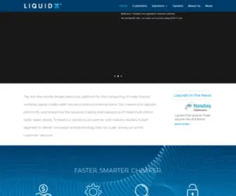 Liquidx.com(The Global Network for Illiquid Assets) Screenshot