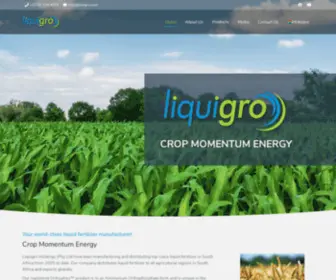 Liquigro.com(Crop Momentum Energy) Screenshot