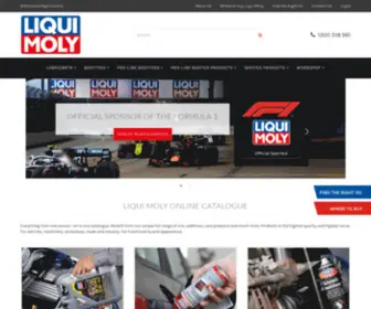 Liquimoly.com.au(Liqui Moly) Screenshot