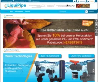 Liquipipe.de(Deutsch) Screenshot